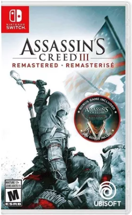  Assassin's Creed III Remastered Standard Edition Ubisoft Nintendo Switch Físico